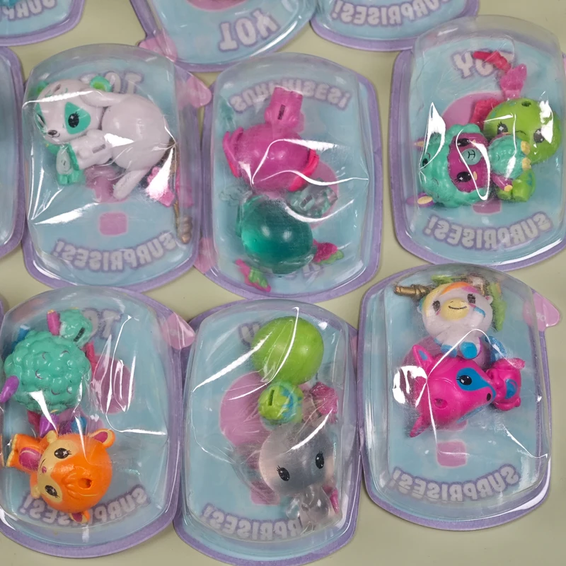 3Pcs Genuine YOT Surprise TOY Pop Double Animal Pet Unicorn Figure Model Ultra Rare Limited Collection Gift For Kid Boy Girl