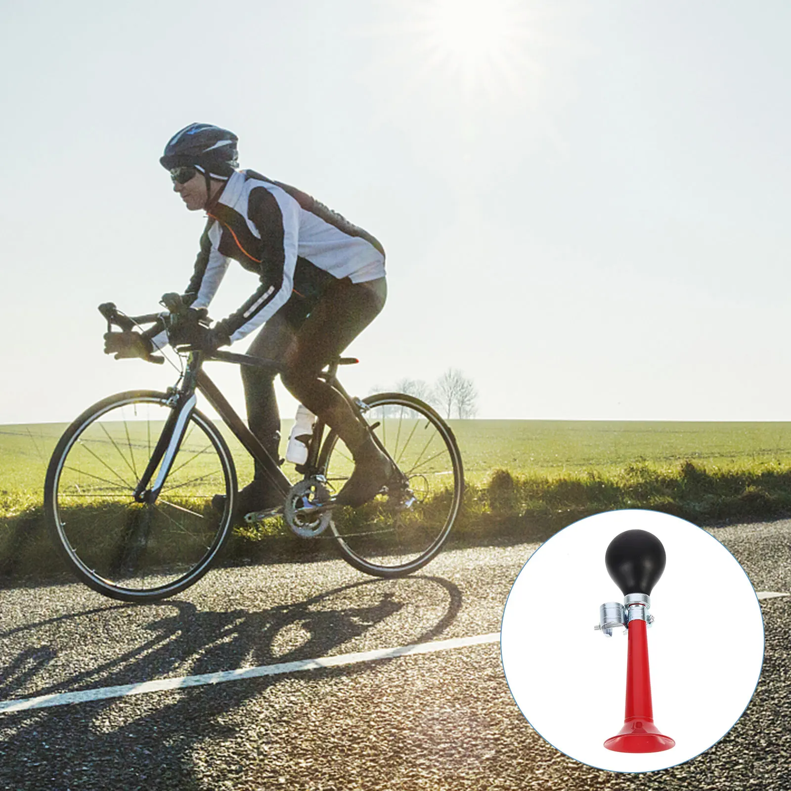 

Bicycle Bell PVC Iron Sweet Tone Design Right Left H lebars Installation Long Use Bike Accessory Small Instrument