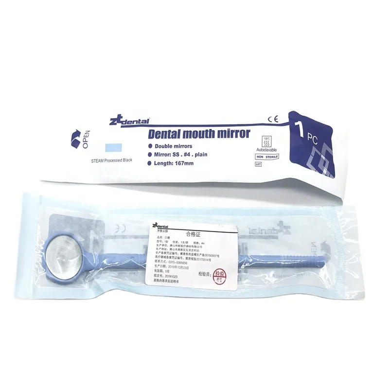 

Оптовая продажа с фабрики, стоматологическое зеркало для зубов, двухсторонние автоклавируемые зеркала для рта с высоким качеством, продажа