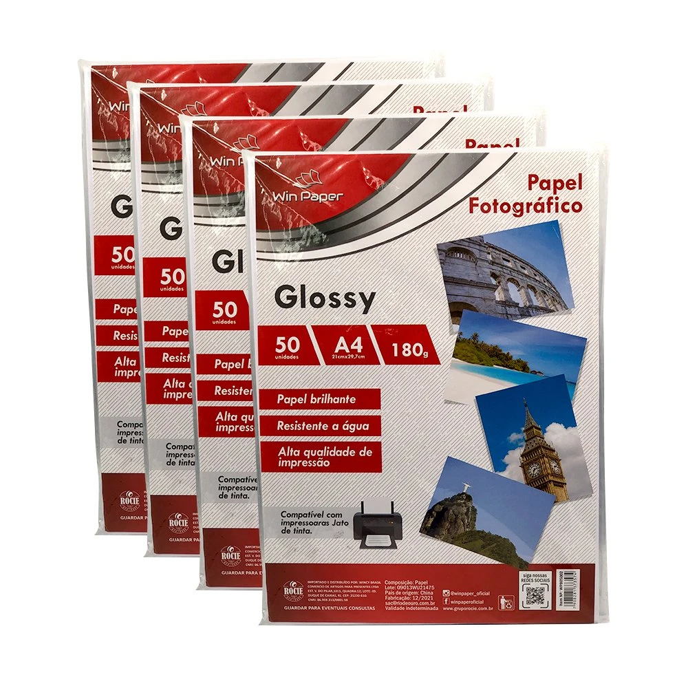 A4 Glossy Photo Paper 180g 50 Sheets