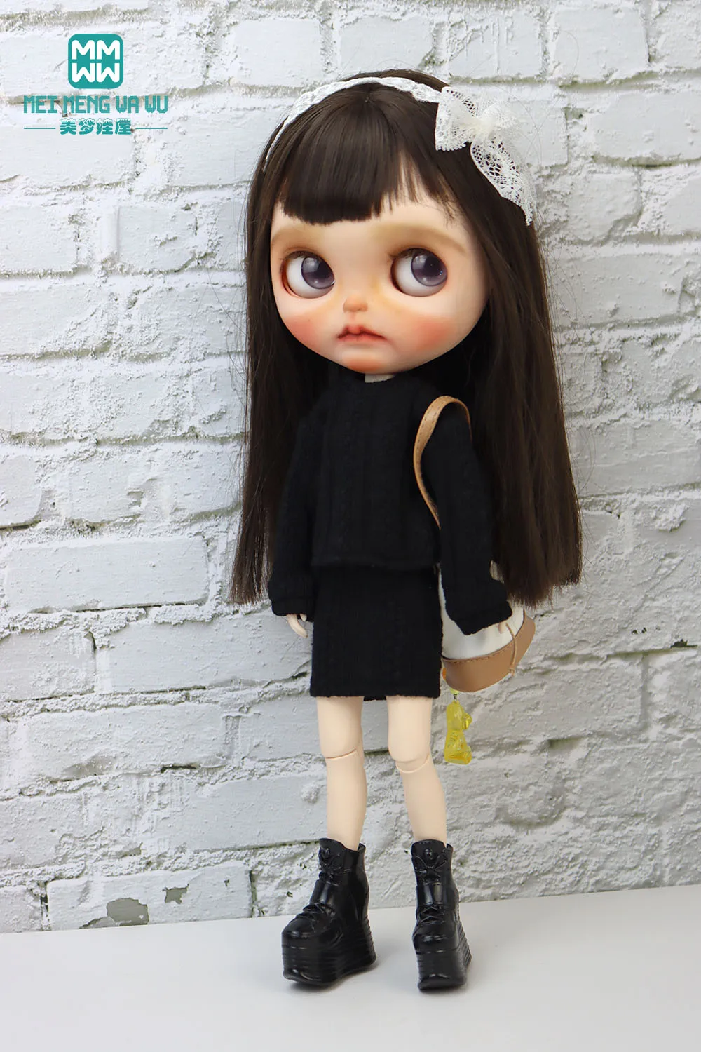 Kleding voor pop modieuze trui vest Past 28 cm Blyth amazon OB22 OB24 Speelgoed Gift