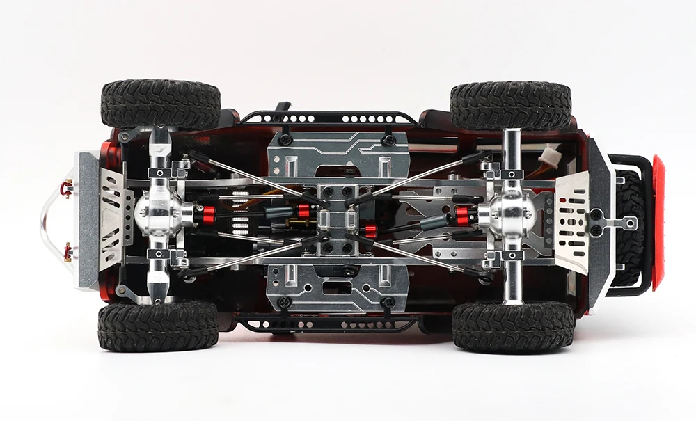 Orlando Hunter Model A01A03 Defender Five-Door Wrangler Rc Climbing Car Front And Rear Chassis Guards Plate Protection Board