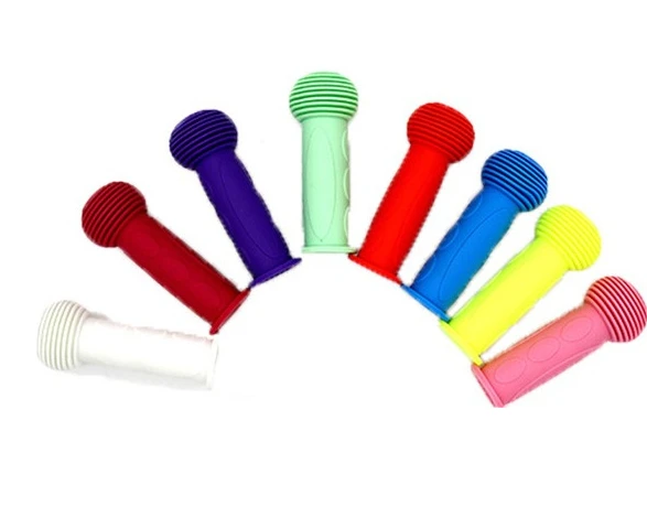 1Pair Colorful Blue Red Rubber Grip Child Children Kids 10 Colors Anti-skid Handlebar Bike Bicycle Grip-bicycle accessories