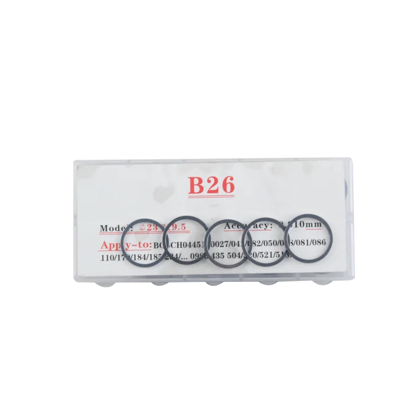 adjusting shims B26 Diesel common rail fuel injector adjustment gasket b26 For  0445120027 0445120078  0986435504