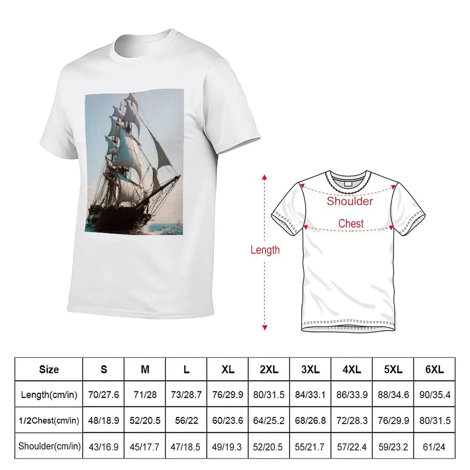 Sailing the Ocean T-Shirt shirts graphic tees new edition boys animal print t shirts for men cotton