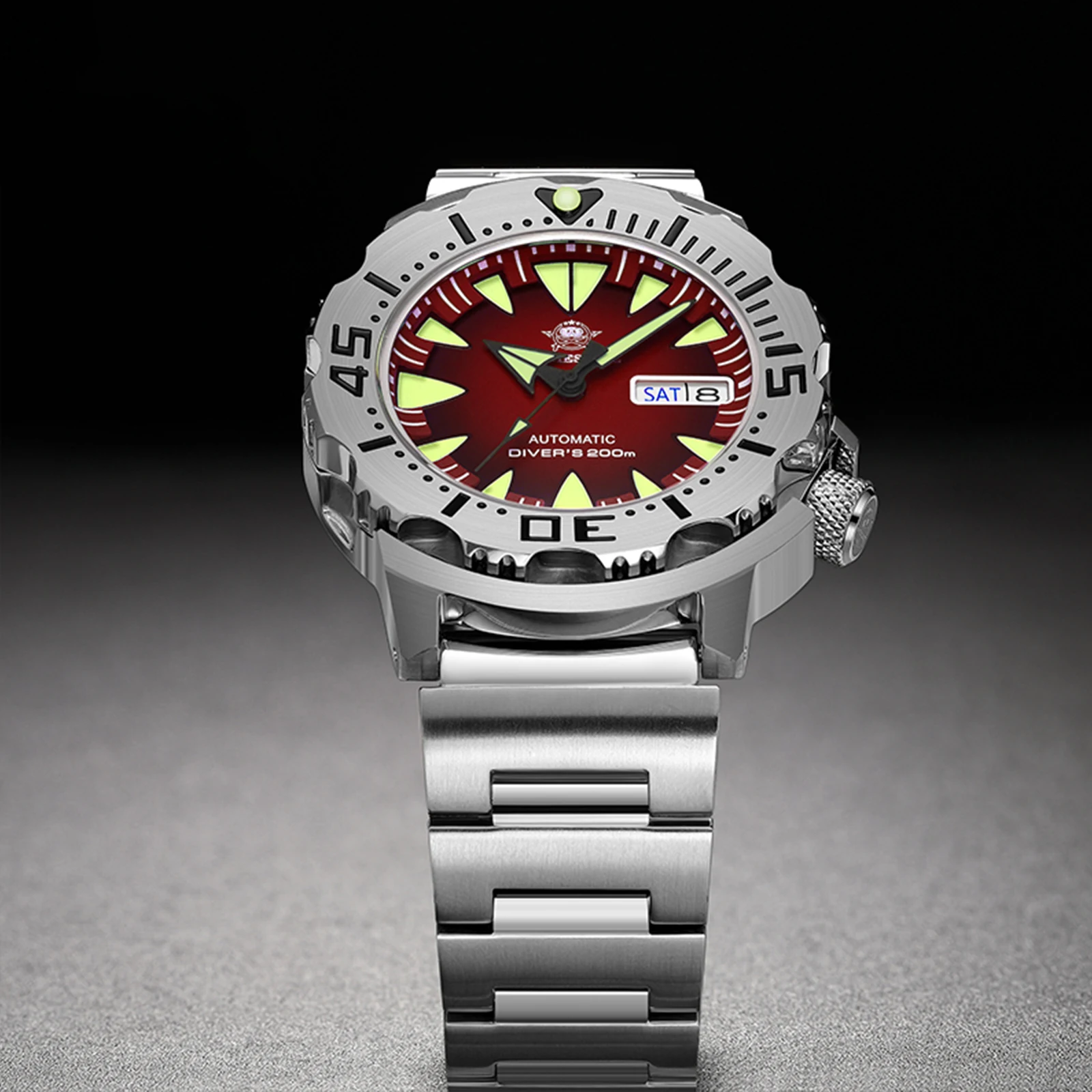 ADDIESDIVE Japan NH36 Super Luminous Automatic Mechanical Watch Hight Quality 200M Waterproof Stainless Steel Men's Diver Watch