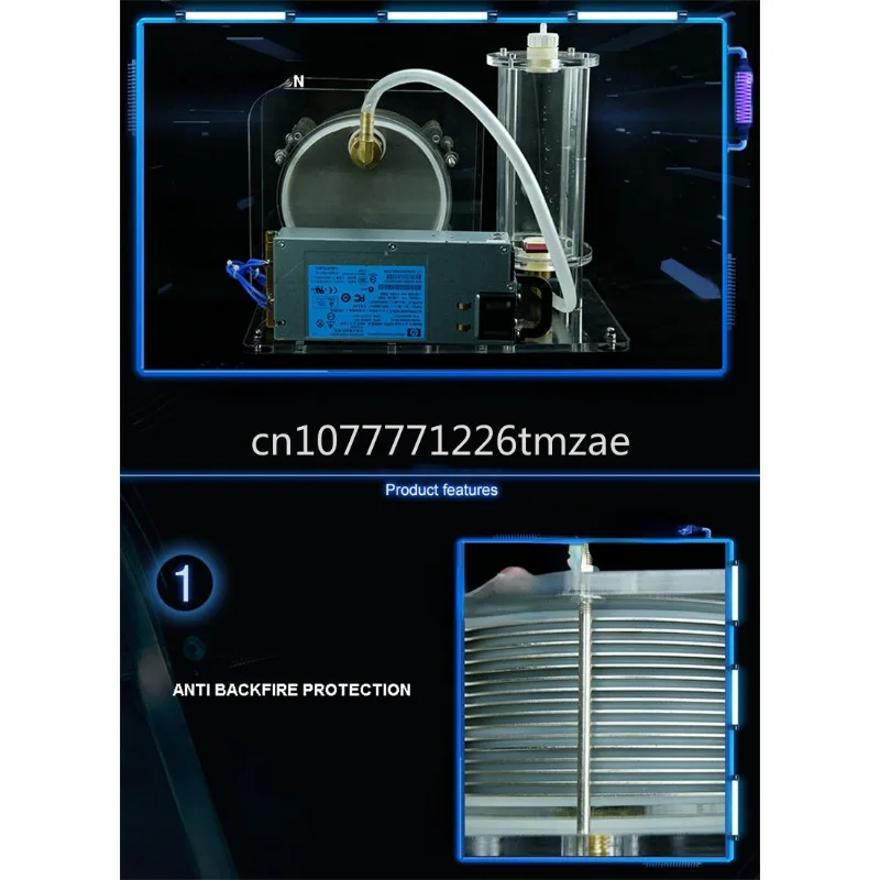 Flame Generator Water Welding Machine 300W Water Ionizer Hydroxide Generator