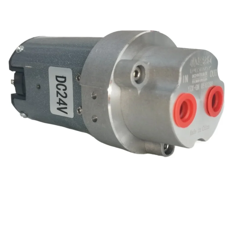 2L/min Flow Rate, Suitable for Lubricating Oil and Edible Oil, DC 24V Electric Self-priming Oil Pump, 23W