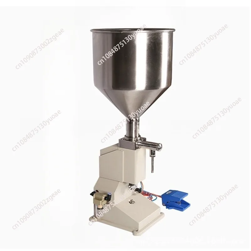 A02 Pneumatic Paste Liquid Filling Machine Shampoo Packaging Equipment  Stainless Steel