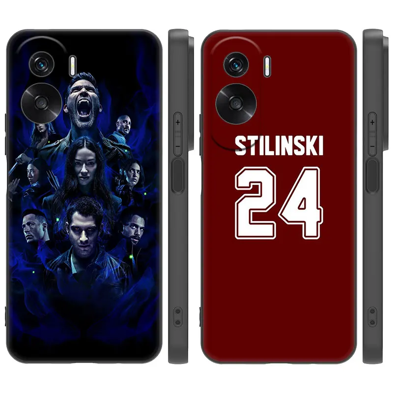 Teen Wolf Dylan O'Brien Cartoon Cover Bumper Case For Huawei P60 Pro Art P50E P40 P30 P20 Pro P10 Lite P Smart Z P Smart 2021