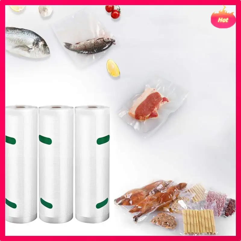 

ABYP Vacuum Sealer Bags Rolls 9 Pack For Food Saver, Heavy Duty Vacuum Storage Bags For Sous Vide Cooking, Freezer