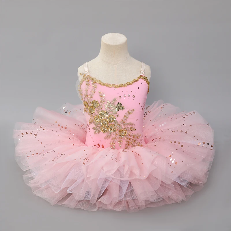 Children Ballet Tutu Skirt Professional Ballet Female Performance Clothes Girls Kids Swan Lake Tutu Pettiskirt Fairy Party Dress