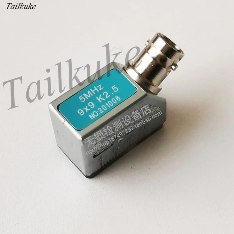 Ultrasonic Oblique Probe 5P9X9K2.5 Universal Flaw Detector Probe Metal Flaw Detection Probe Transverse Wave Transducer