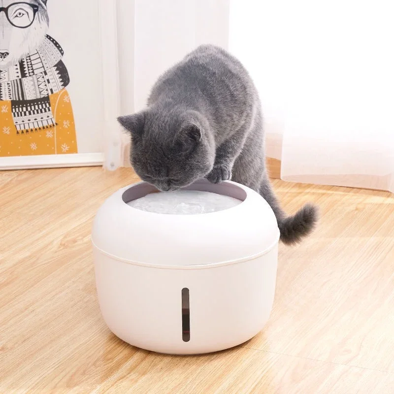 

Pet Cat Water Fountain Drinking Fountain 2.5L Automatic Drinker Water Bowl Pet Dog Cats Electric Pet Water Dispenser With Filter