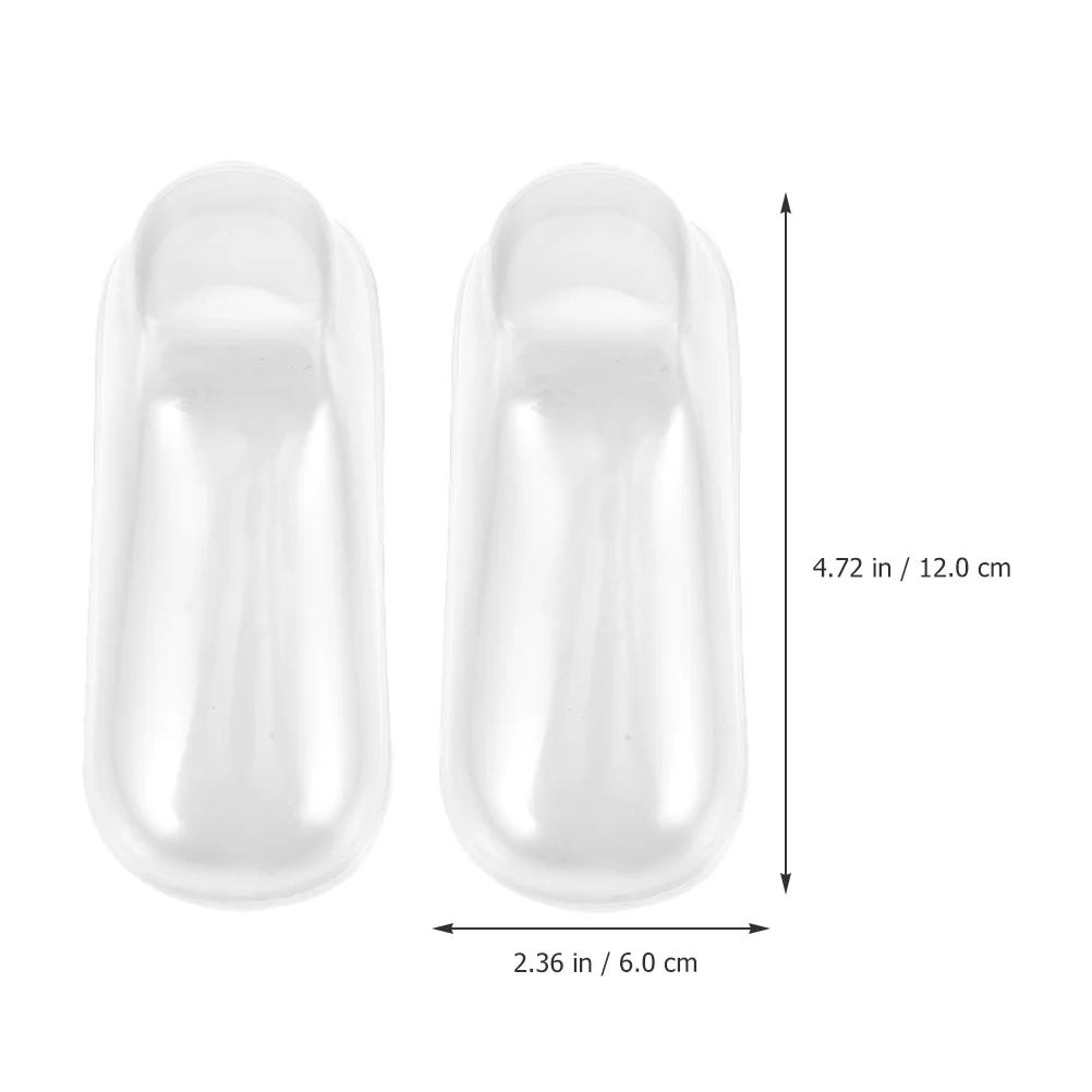 

40 Pcs Shoe Display Stands Shaper Shoes Support PVC Socks Holder