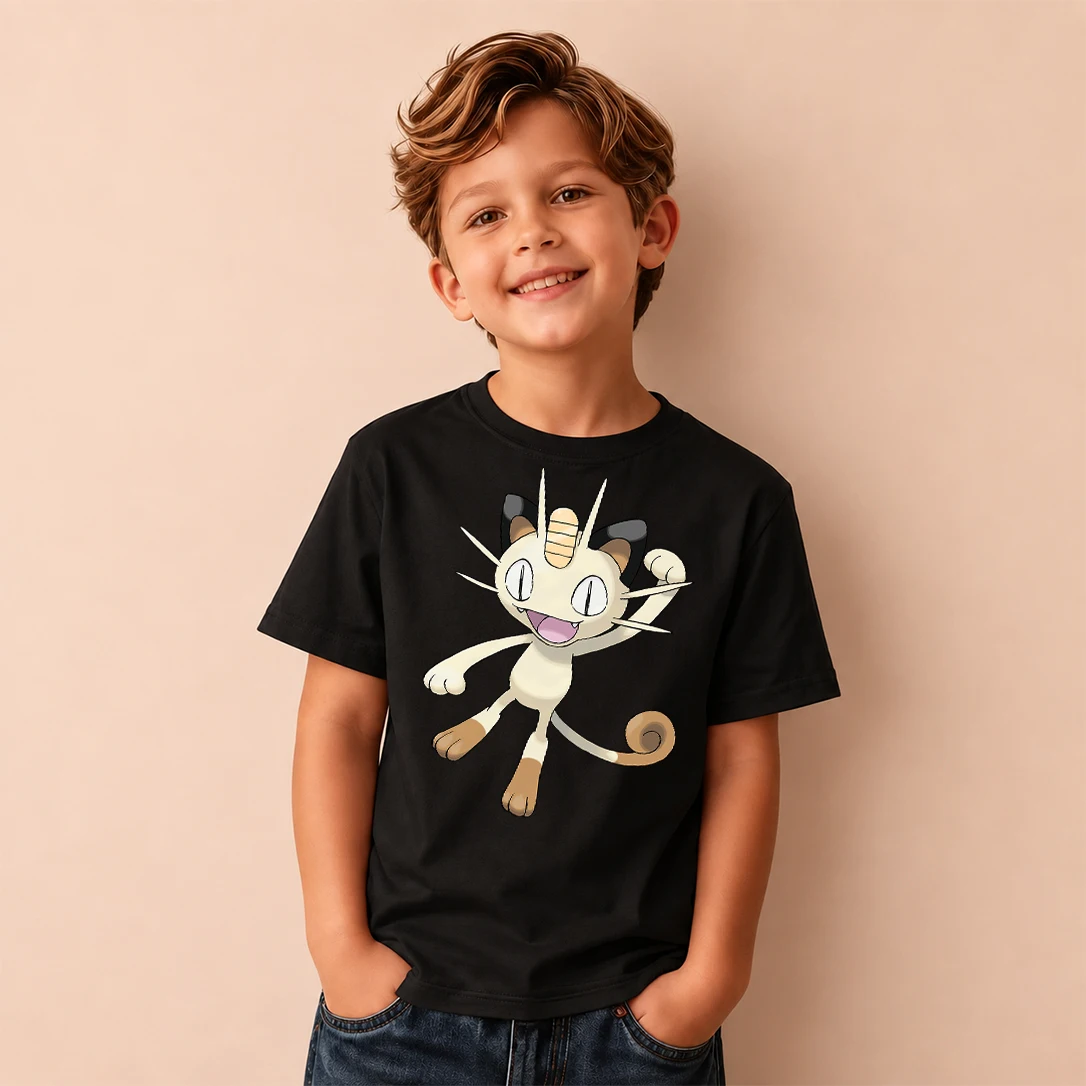 camiseta-com-estampa-do-pokemon-meowth-para-homens-mulheres-e-criancas-com-desenho-de-anime-estilo-casual-manga-curta-ideal-para-meninos