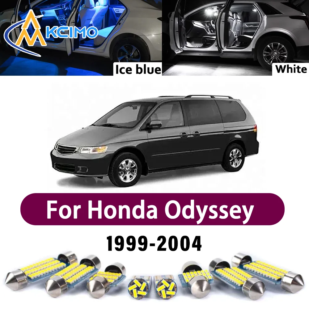 

Error Free LED Interior Light Kit for Honda Odyssey 1999-2004 Premium Bright Dome Trunk Mirror Reading Lamps Canbus
