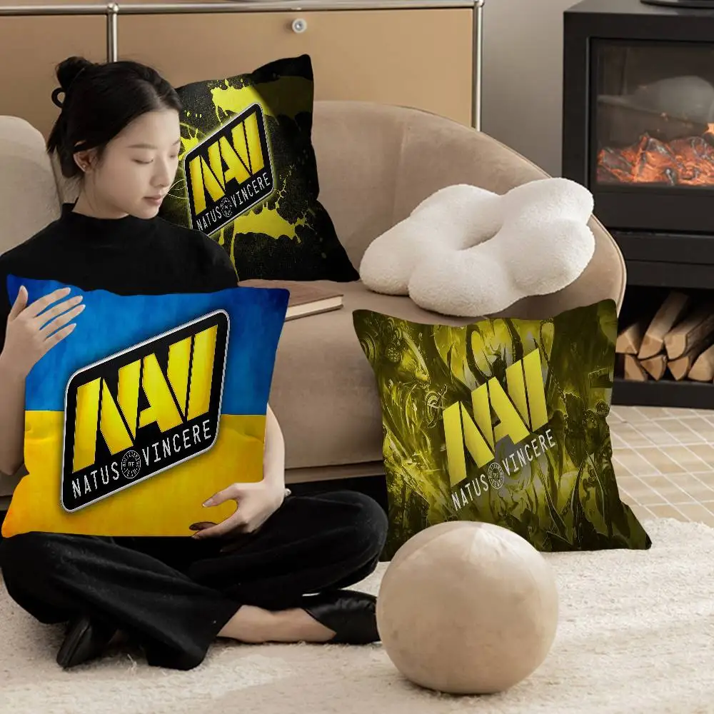Navi Natus Vincere Cushion Cover Car Throw Pillow Case For Sofa Car Christmas Gift 40x40cm 45x45cm