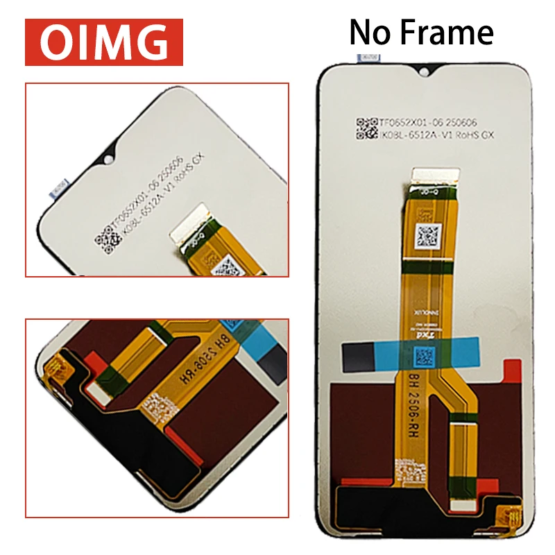 6.61“AAA+ For Huawei Honor X6c Display For Honor X6C LCD NIC-LX1