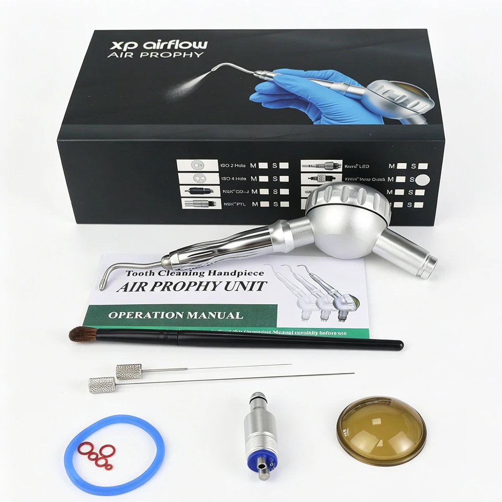 Dental Air Flow Hygienist Prophy Mate Jet Polisher Professional Teeth Stain Removal Cleaning Dentistry Equipment
