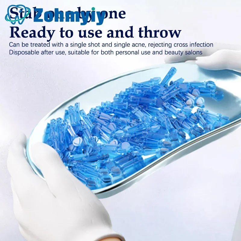 50/100 stücke Einweg Akne Nadel Akne Picking Remover Nadeln Pickel Spitzen Kleine Wunde Größe Fett Korn Schönheit Hautpflege werkzeug