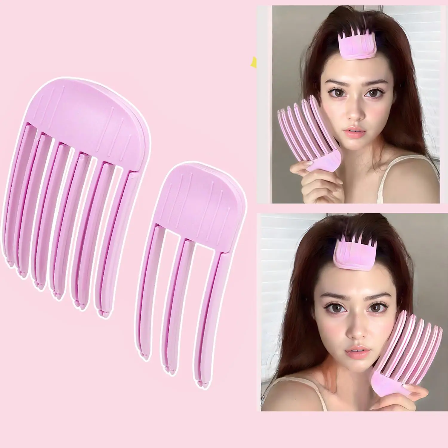 

Fashion Fluffy Hairpin Curling Bangs Clips Hair Roots Volumizing Curling Fixed Shape Clips Volume Hair Roller Hair Accessories