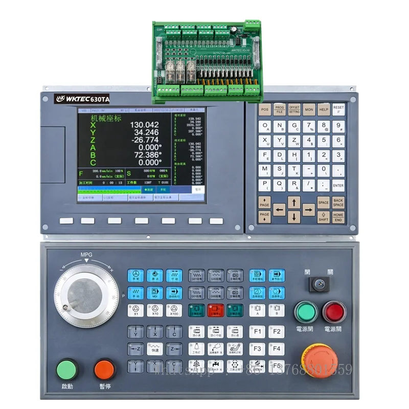 

High Quality Bus CNC Controller 5 Axis CNC Lathe Controller Unit For Retrofit Lathe Machine Complete Kit Support PLC Marco