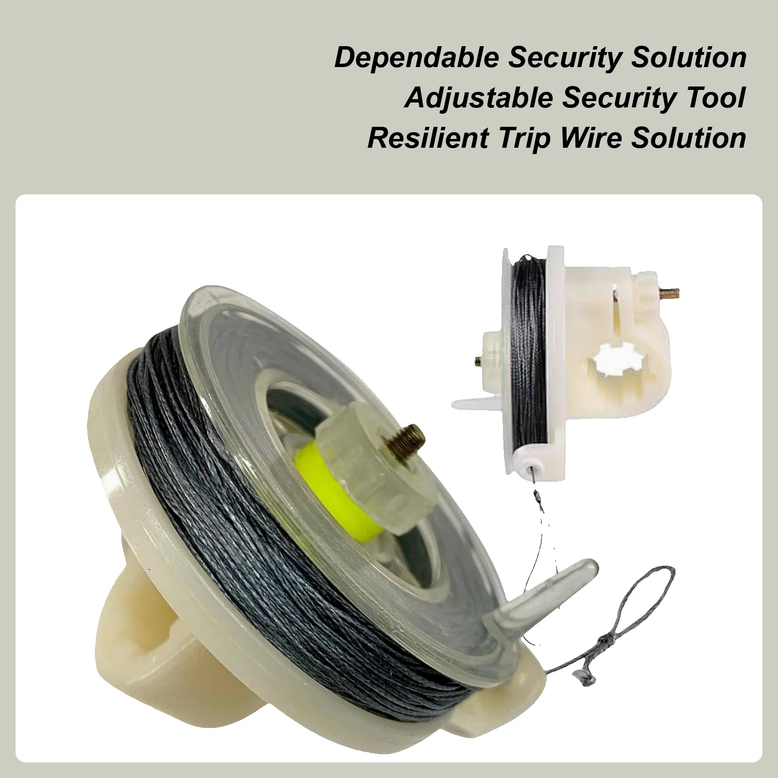 

Trip Alarm Wire Trips Cord Alarm Device For Camping Reusable Outdoor Gear Security System For Hiking Defense Campground