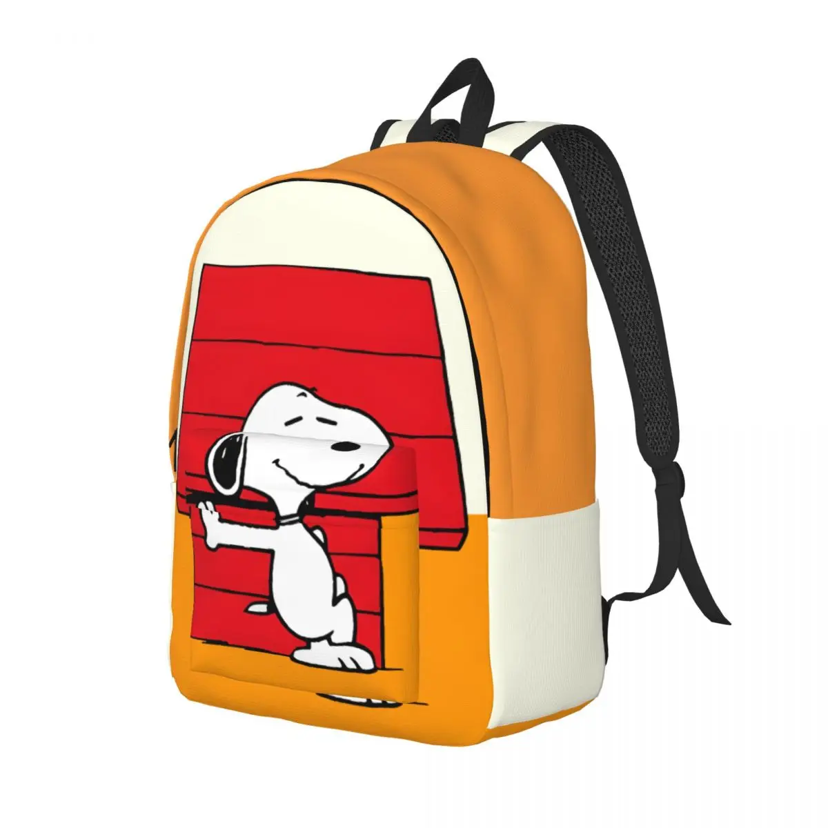 Adjustable Strap Kfjl Snoopy Bookbag Weekend Picnic Zipper Closure Peanuts Snoopy Teenager Children's Bags For Gifts