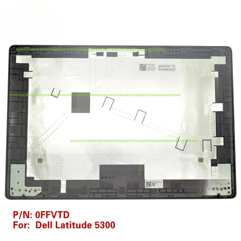 

F Original New 0FFVTD FFVTD Black For Dell Latitude 5300 E5300 Laptop Top Case Lcd Cove Back Cover Rear Lid A Cover
