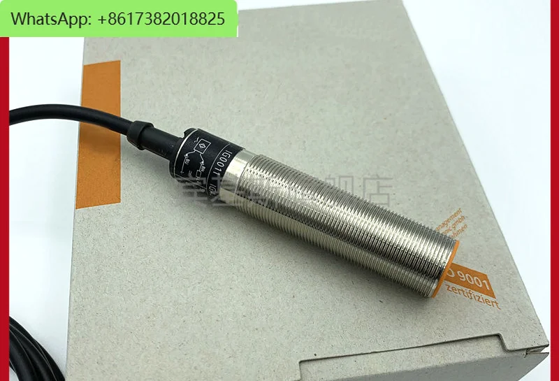 Proximity switch IG0011 2-wire normally open M18 cylindrical threaded waterproof metal inductive sensor