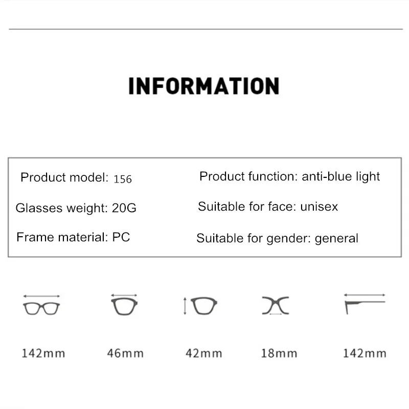 Fashion Anti-Blue Light Eyeglasses Cat Eye Glasses Frame Women Optical Computer Eyewear Radiation Protection Oversize Spectacle