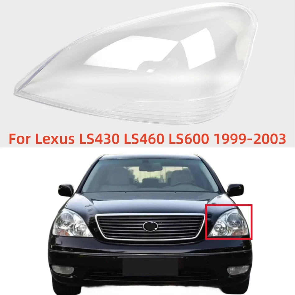 For Lexus LS LS430 LS460 LS600 1999 2000 2001 2002 2003 Auto Accessories Head Lampe Cover Replace The Original Lampshade