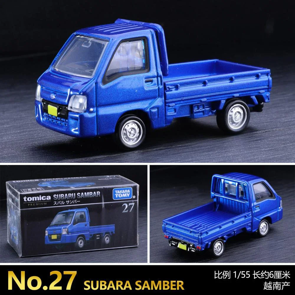 토미 스바루 삼바 27 #   트럭 합금 자동차 다이캐스트 및 장난감 자동차 자동차 모델 어린이를 위한 소형 스케일 모델 자동차