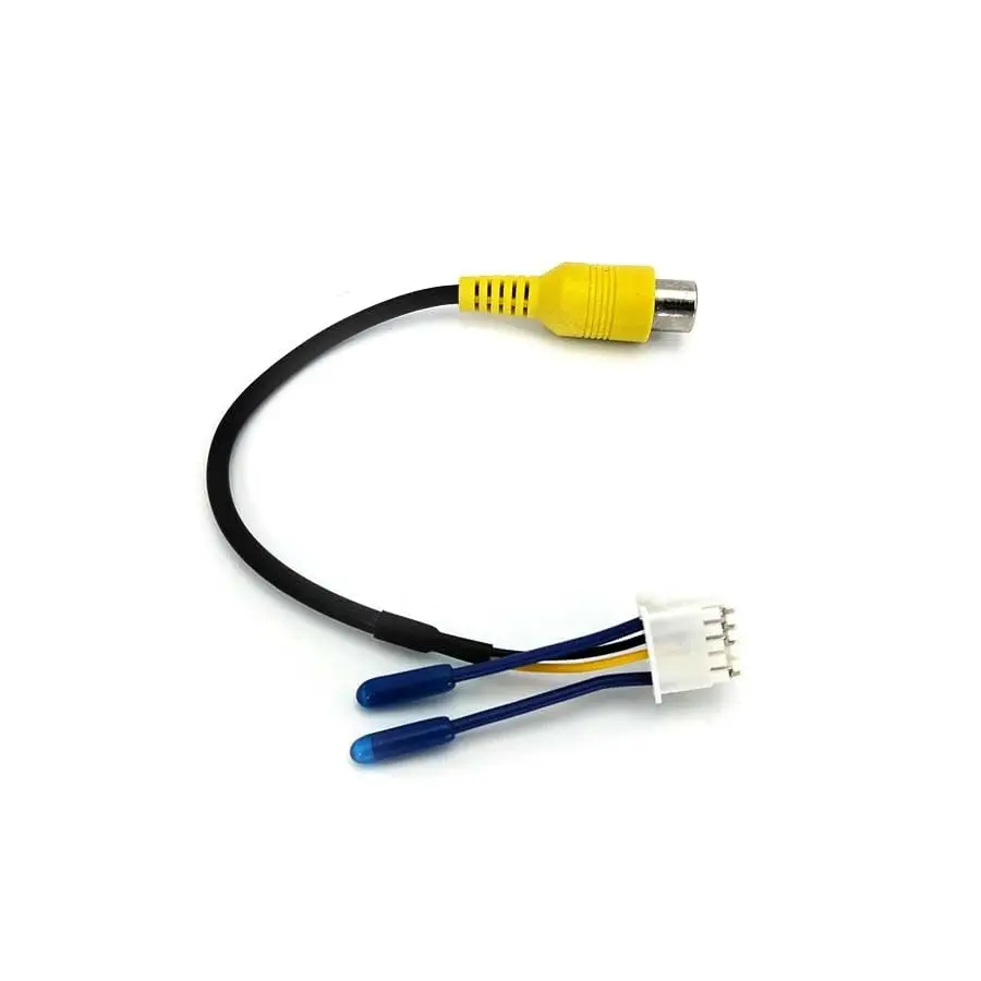 4pin Rear View Backup Camera Cable Adaptor for Car Android Stereo Radio Dvd