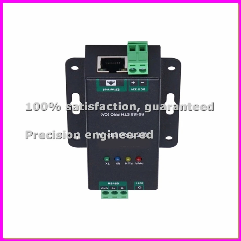

Промышленный сервер последовательных интерфейсов Modbus Ethernet RS485 ETH PRO (CA) с модулем RJ45 Ethernet для подключения к последовательным портам, поддержка JSON-ABVK