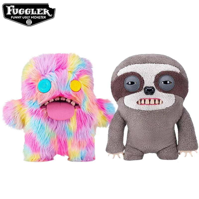 Peluches originales Fuggler Biggfugg 2, jouets en peluche doux Fugg Grumpy Grumps Chuckles Annoyed Alien Sickening Sloth