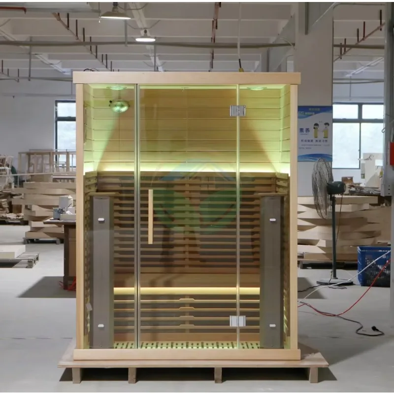 Home Indoor High Tech Health Infrired Sauna Room Infrired 2 Person Infrired Sauna