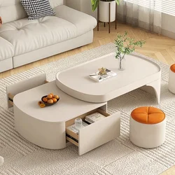 Oval Small Design Side Table Drawers Aesthetic Low White Nordic Mobile Side Table Modern Apartamento Mesa Auxiliar Furniture