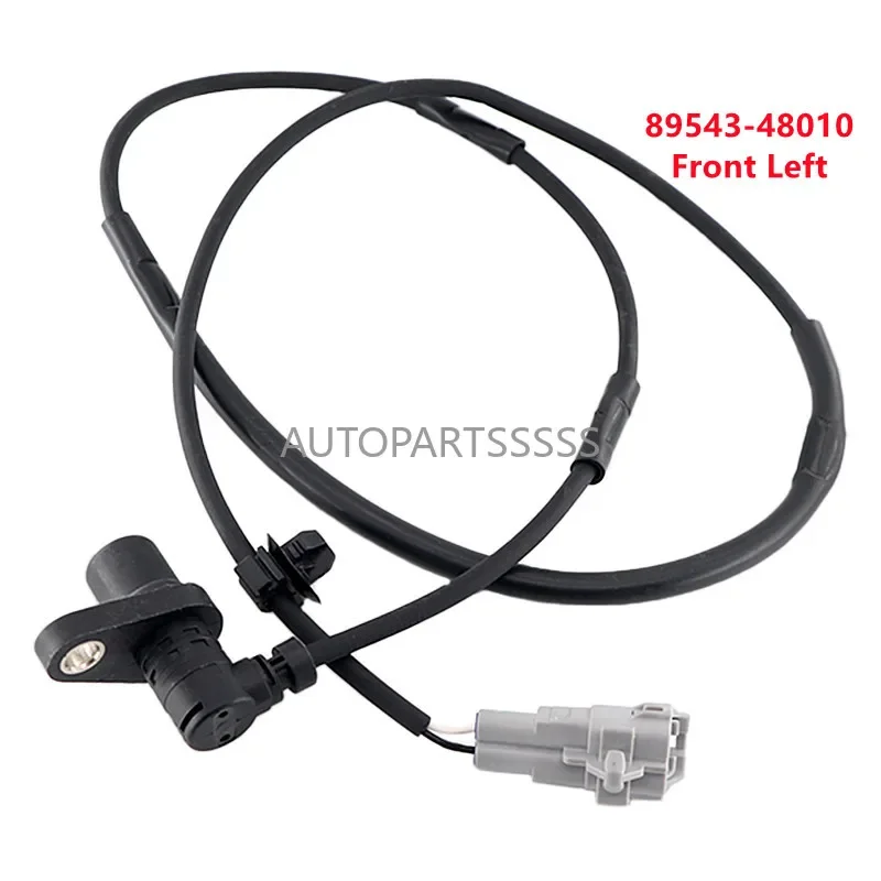 2PCS Nuovo 89543-48010 89542-48010 ABS Sensore di Velocità della Ruota Anteriore Sinistro Anteriore Destro Per Toyota Harrier Per Lexus RX300 99-03 AWD