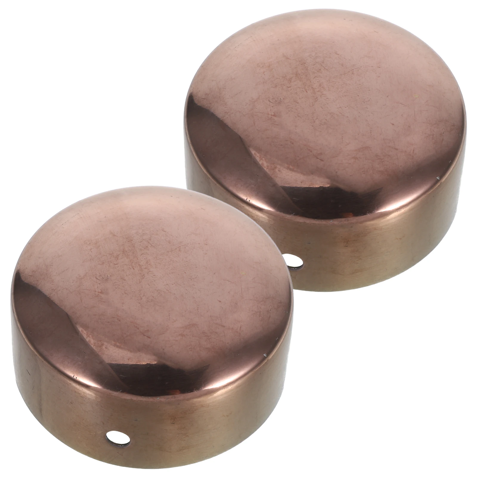 

2pcs Stainless Steel Handrail End Caps Durable Protective Covers For Staircase Railings Easy Installation Sleek Design Marine