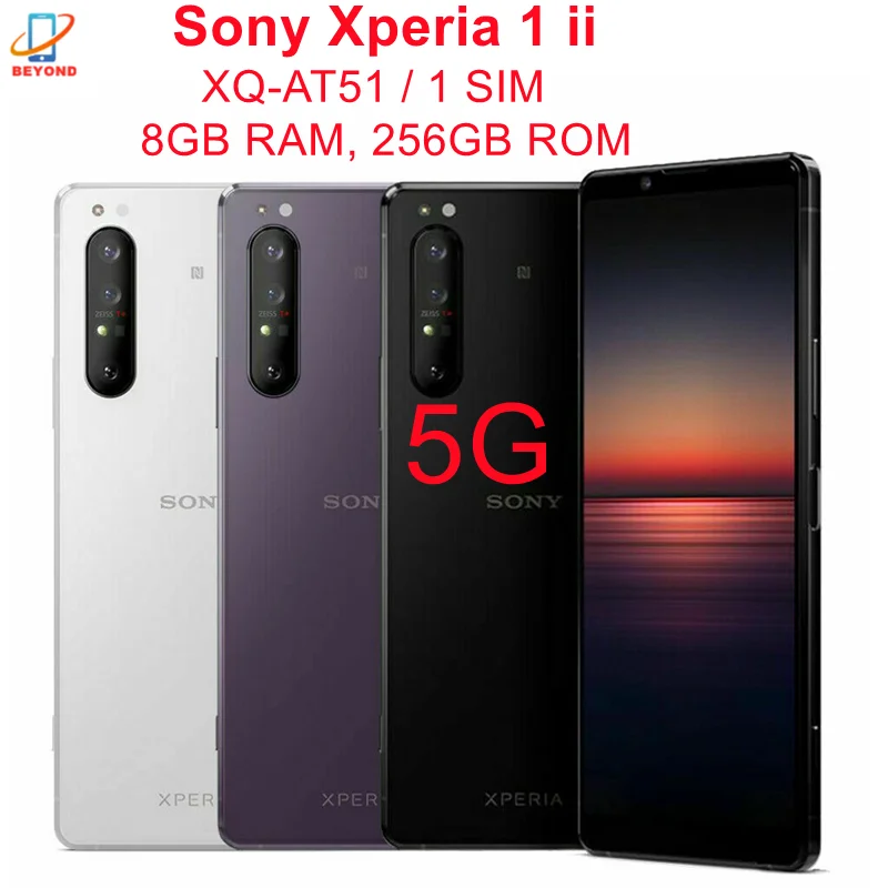 Sony Xperia 1 II X1ii 5G XQ-AT51 6.5 