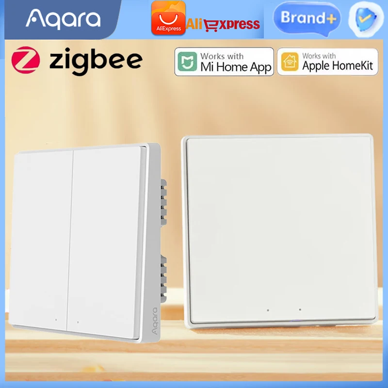 

Aqara Wall Switch D1 Zigbee Smart Wireless Key Light Button Wifi Remote Control Aqara Opple Switch Support Mijia APP HomeKit