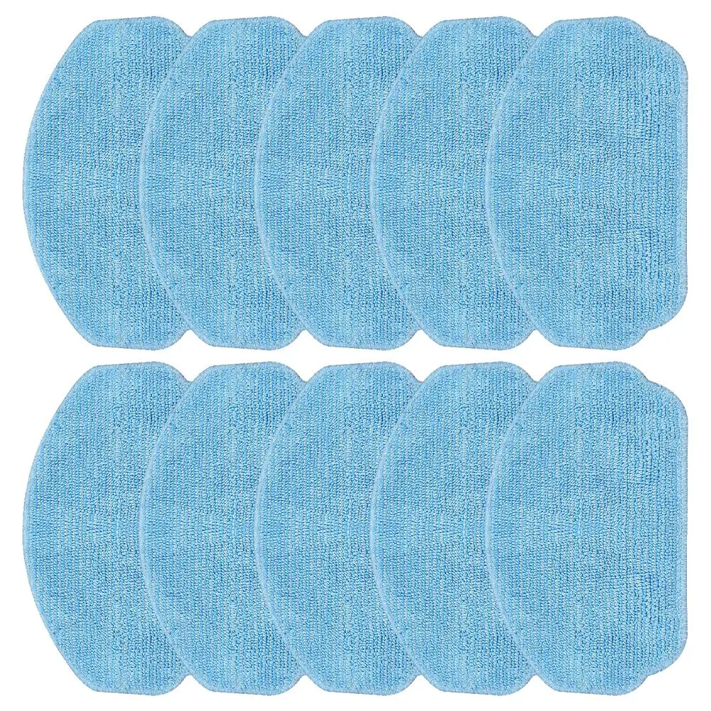 4/10pcs Microfiber Cleaning Dust Mop Cloths Replacement For Kabum Smart 100 Robotic Vacuum Household Cleaner Mop Pad