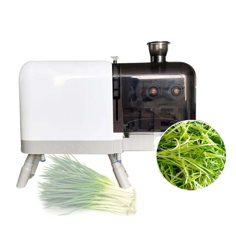 

Машина для нарезки лука (порей, зеленого лука, шалота) для ресторанов, малая модель