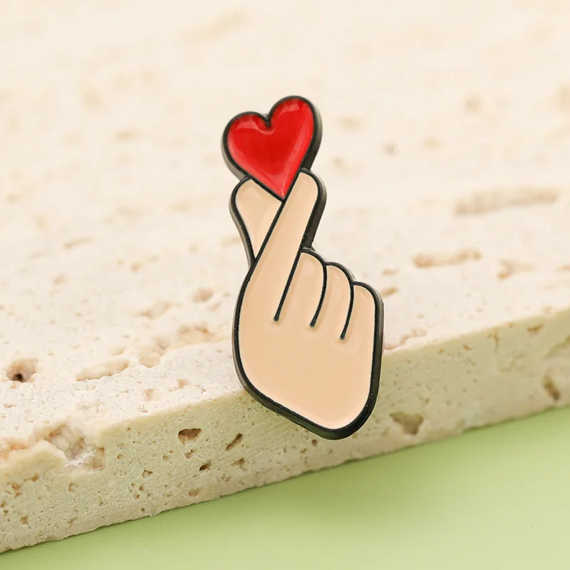 Cute Heart Hand Ges… - image