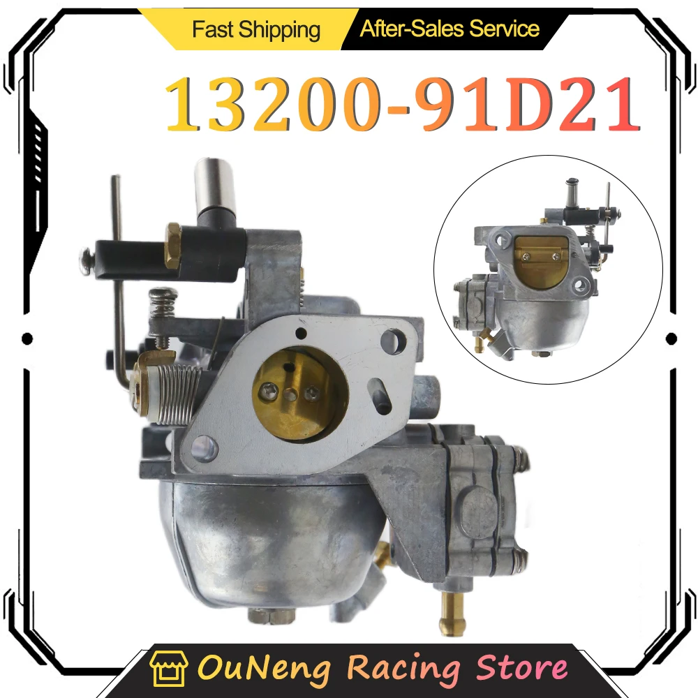 

P24CXM Outboard Carburetor Assy for 13200-91D21 13200-939D1 Suzuki 15HP DT15 DT9.9 Outboard Engine
