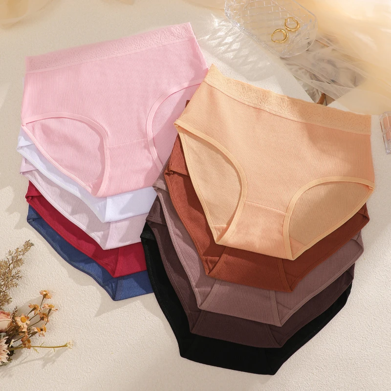 Thumbnail 4 - #23 Cheap Womens Lace Trim Comfort Panties Worth Buying