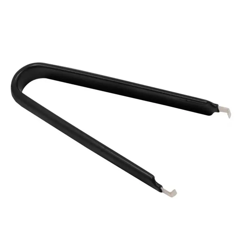 【AA86】10 Pack DIP/IC Extraction Tool Simple U-Shaped Clip Component Grabber Black