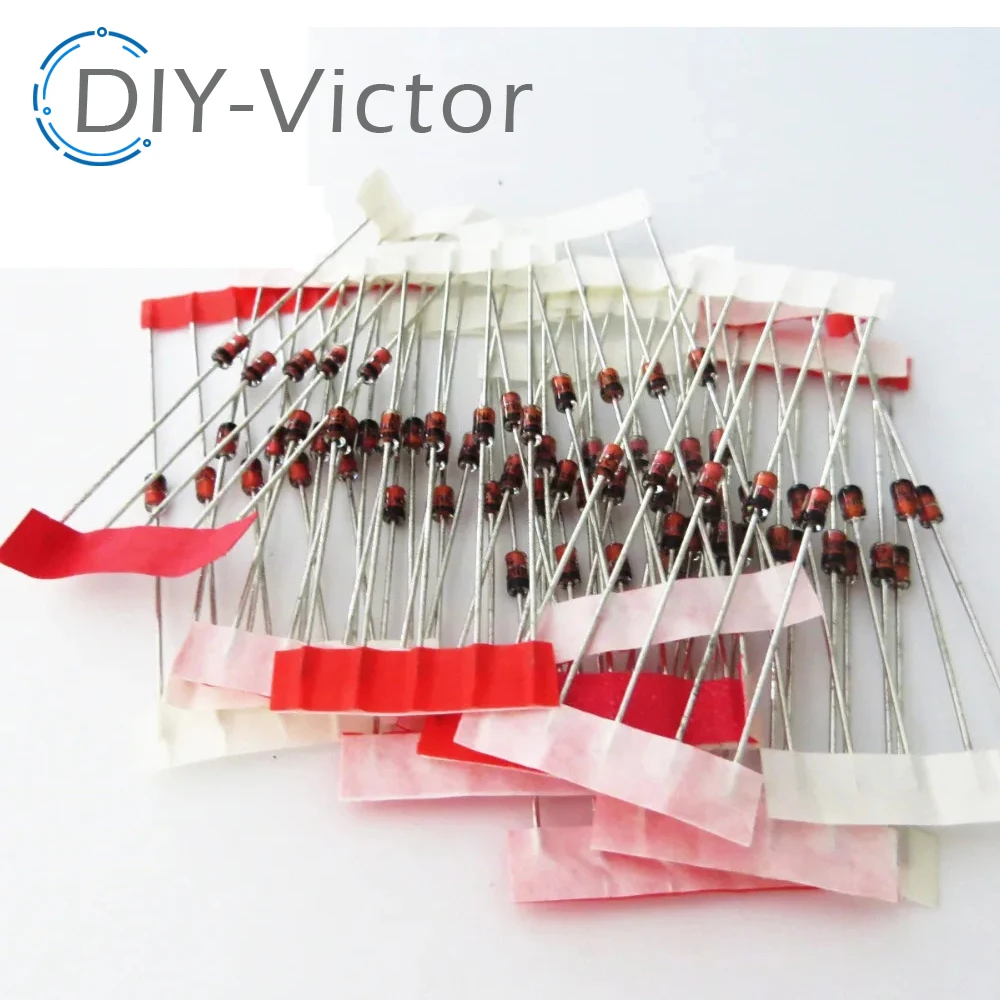 1W Zener diode, 3.3V-30 14valuesX5pcs=70pcs,Electronic Components Package,Zener diode Assorted Kit